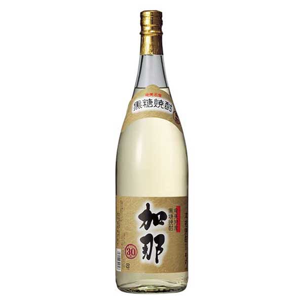 加那 30度 黒糖 1.8L 1800ml × 6本[ケース販売]送料無料(本州のみ) [OKN 西平酒造 黒糖焼酎 こくとう焼酎 日本 鹿児島県]ギフト プレゼント 贈り物 お祝い 内祝い お返し 誕生日プレゼント 父の日 敬老の日