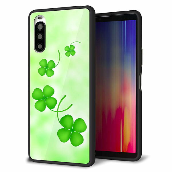 楽天市場 Y Mobile Xperia 10 Ii A001so ケース カバー スマホケース 背面 ガラス Tpu ガラプリ まいおりる幸運 メール便送料無料 スマホケースの店 けーたい自慢2