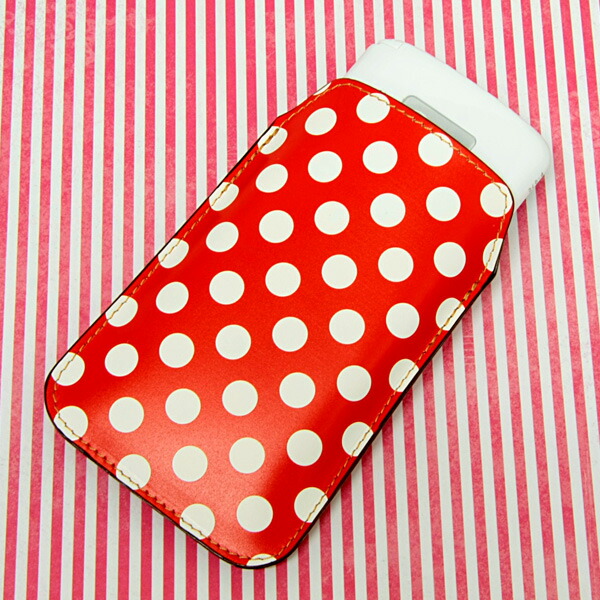 楽天市場 本革 レザー スマートフォンケース デザイナーver 331 ドット柄 水玉 レッド ホワイトbig Lサイズ Aquos Phone Ex シンプルスマホ Docomo With Series G Zone Galapagos Htc Evo Wimax Regza Phone Lynx3dなど汎用タイプ メール便送料無料