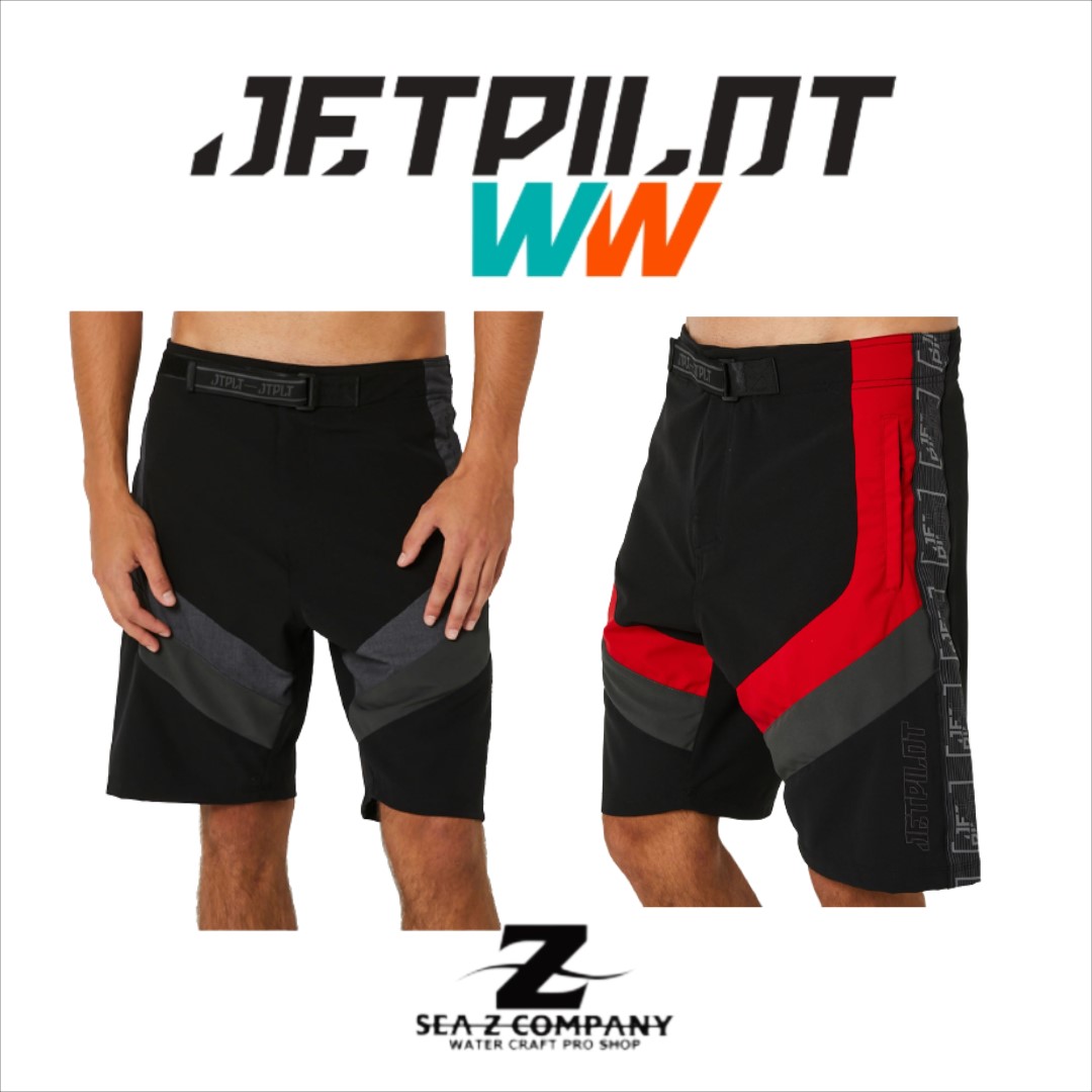 ジェットパイロット OPTIMUM MENS BOARDSHORT S22900 チャコール・レッド 28・30・32・34