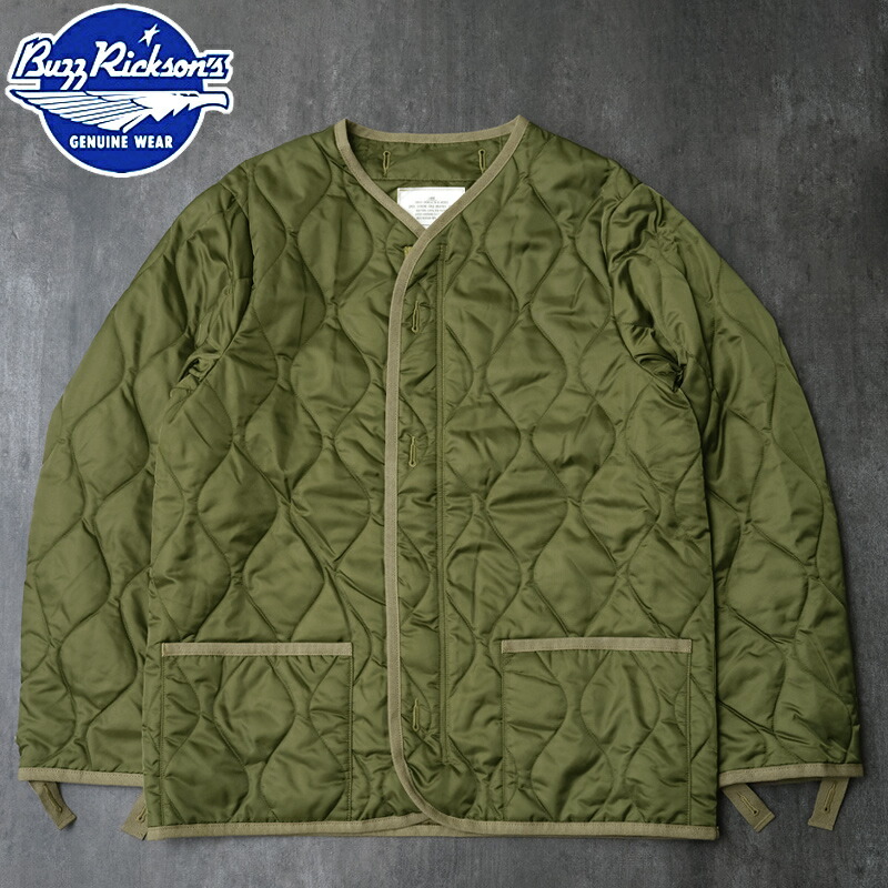 BUZZ RICKSON\'S バズリクソンズ #BR15754 M-65 ライナー ジャケット『BUZZ RICKSON MFG. CO., INC.』 M65 メンズ 男性 アウター ブルゾン ジャンパー カジュアル アメカジ キルティング 中綿|SEABEES Military Mega Store