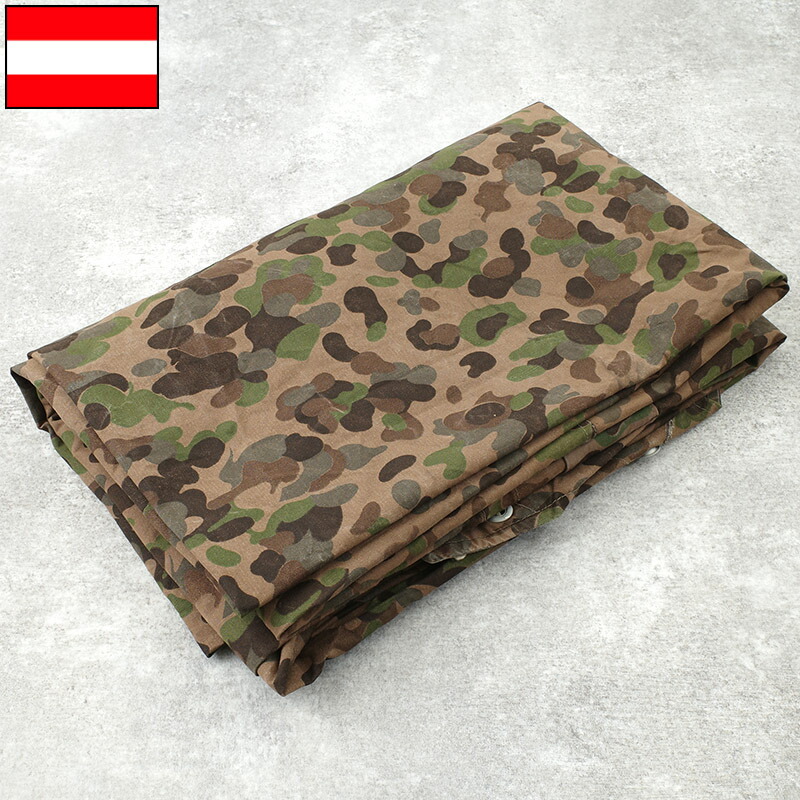 楽天市場】ルーマニア軍 テントシート ポンチョ M94フレックカモ