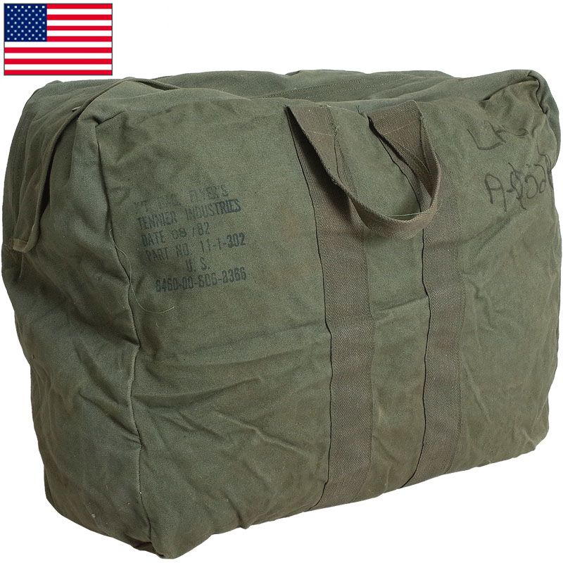 米軍　US MARINE ボストンバック　グリーン　送料無料 chokucobin_g0636