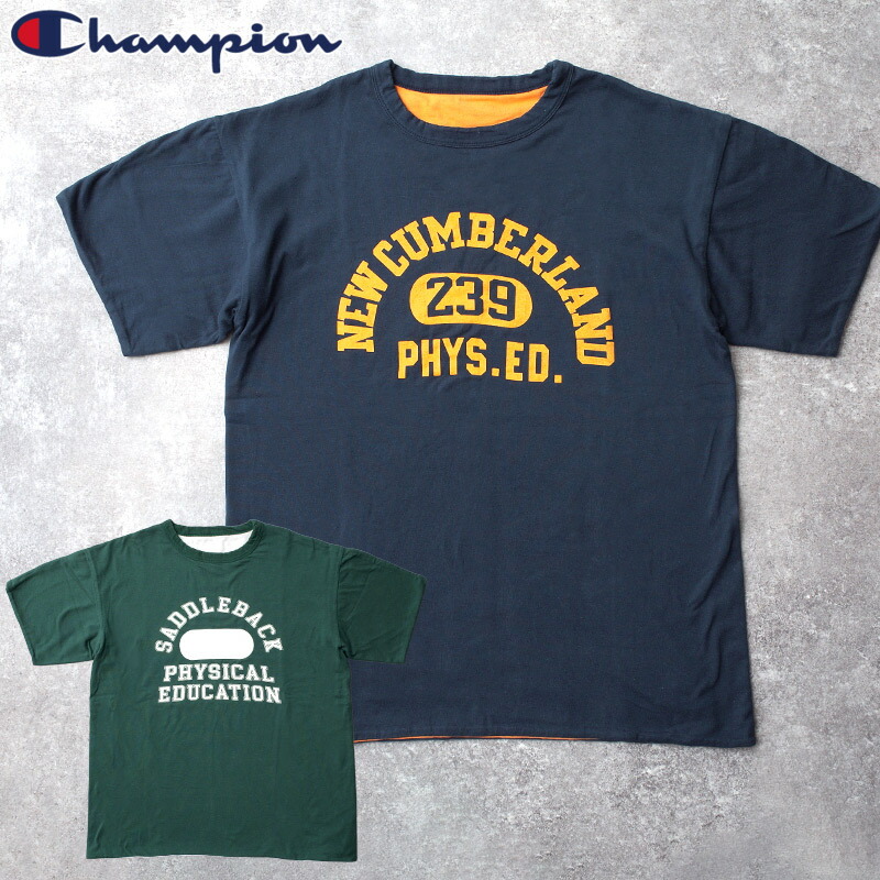 Champion チャンピオン #C3-D330 USN リバーシブルTシャツ 26SS TRUE TO ARCHIVES 半袖Tシャツ カットソー メンズ 男性 女性 ユニセックス トップス カジュアル アメカジ ミリタリー 春夏秋|SEABEES Military Mega Store