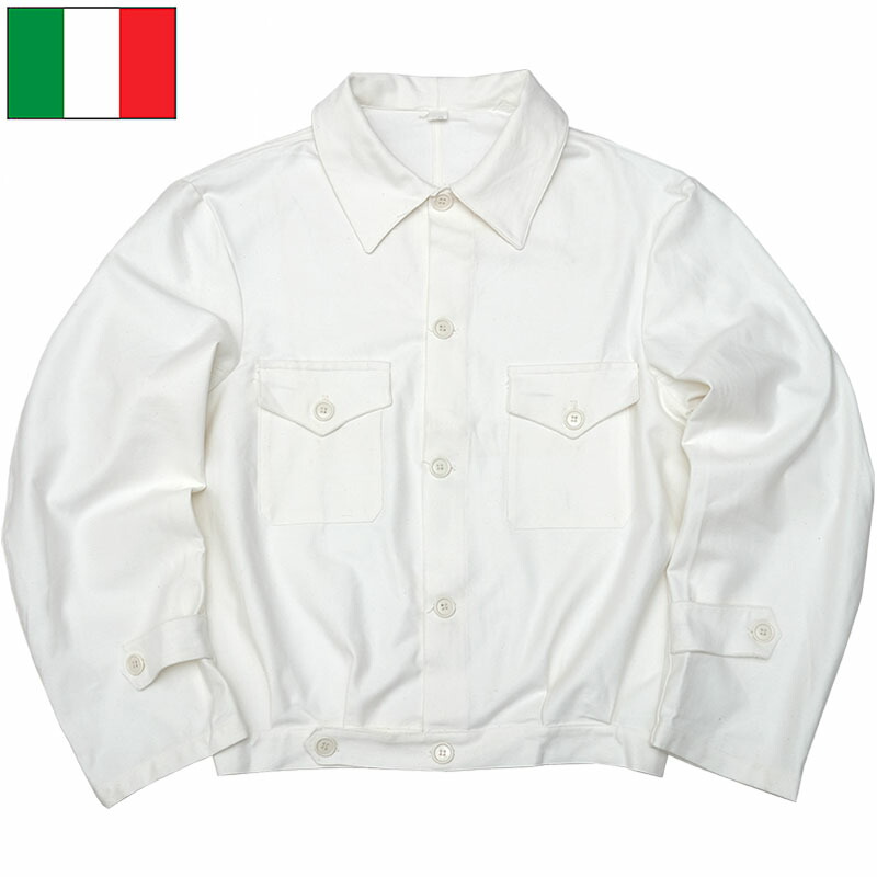 楽天市場】イタリア軍 MM アイクジャケット ホワイト デッド 楽天市場】イタリア軍 MM アイクジャケット ホワイト デッド