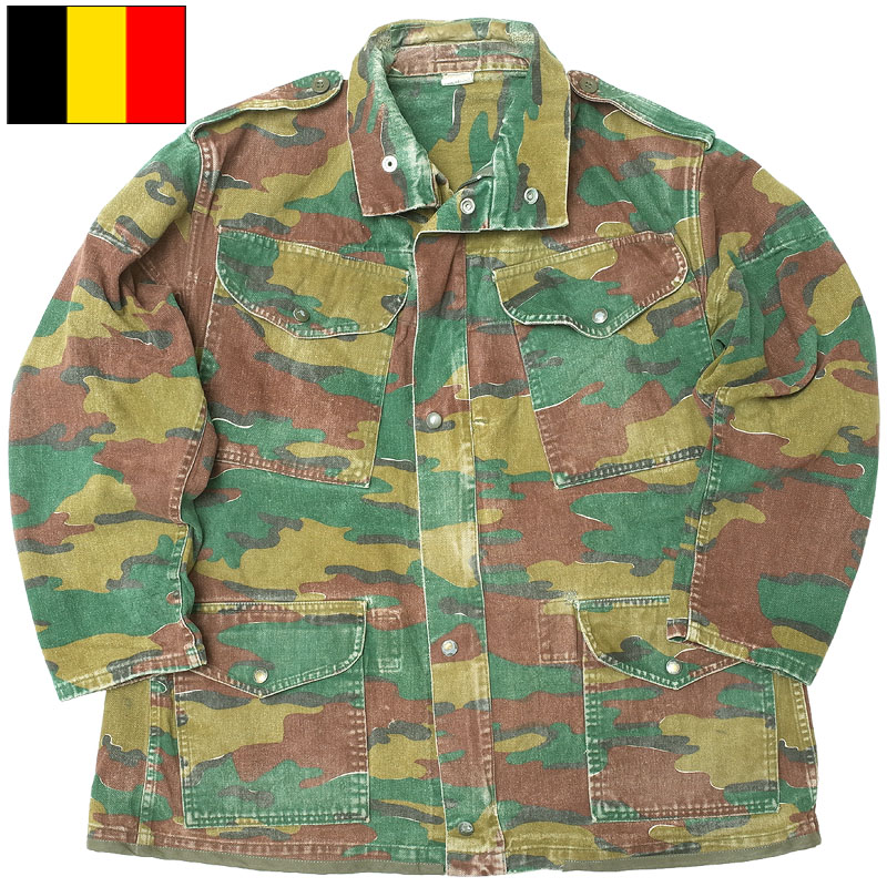 【Megu】ベルギー軍　スモッグパーカー MILITARY 】70年代にベルギー軍が使用していた希少な機能的