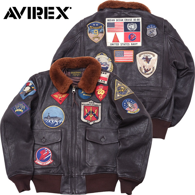 ド*ト様 【新品】 AVIREX 6181013 G-1 TOP GUN JAC 楽天市場】AVIREX アビレックス G-1 TOPGUN MODEL G-1 トップ