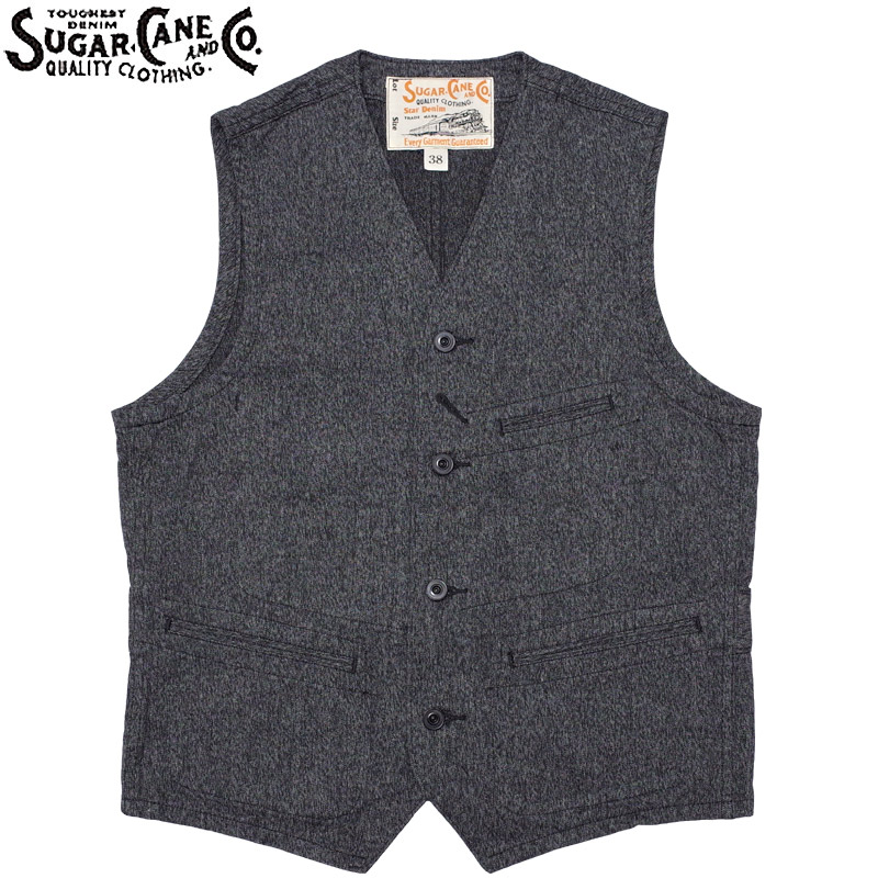 シュガーケーン　ベスト 楽天市場】メンズ SUGAR CANE シュガーケーン 9oz. WABASH