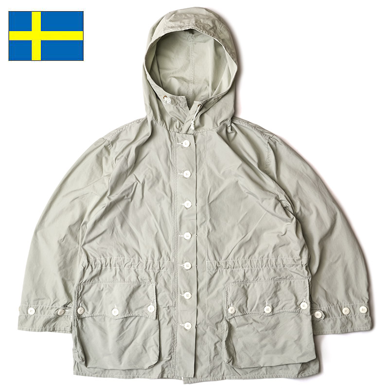 美品 スウェーデン軍 M62 スノーパーカー 後染め C46 ブラック スウェーデン軍 M62スノーパーカー［Overdyed BLACK] - Fresh