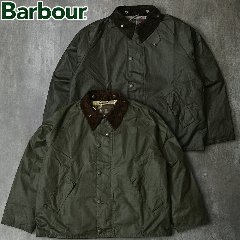 Barbour / TRANSPORT WAX セージグリーン 22AW Barbour（バブァー）TRANSPORT WAX JACKET（トランスポート