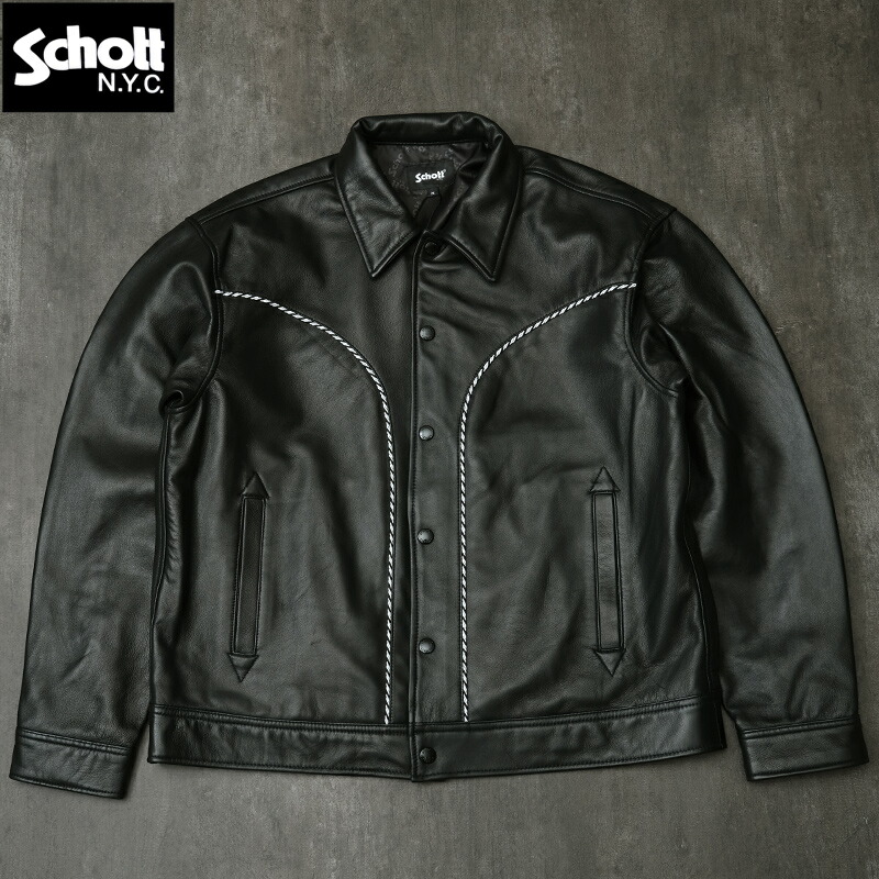 ✨極美品　Schott ブラックレザージャケット　アメカジ　ウェスタン 7825150004-010_MAIN.jpg?v=
