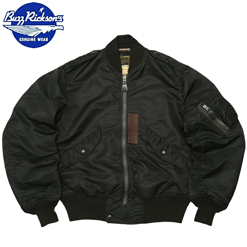 バーバリー　シルバー　光沢ジャケット　42 BUZZ RICKSON'S バズリクソンズ L-2B パッチモデル フライト
