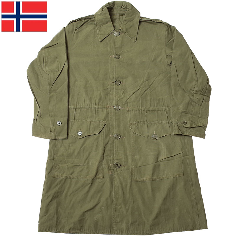 ノルウェー軍 フィールドコート オリーブ USED JC109UN|SEABEES Military Mega Store