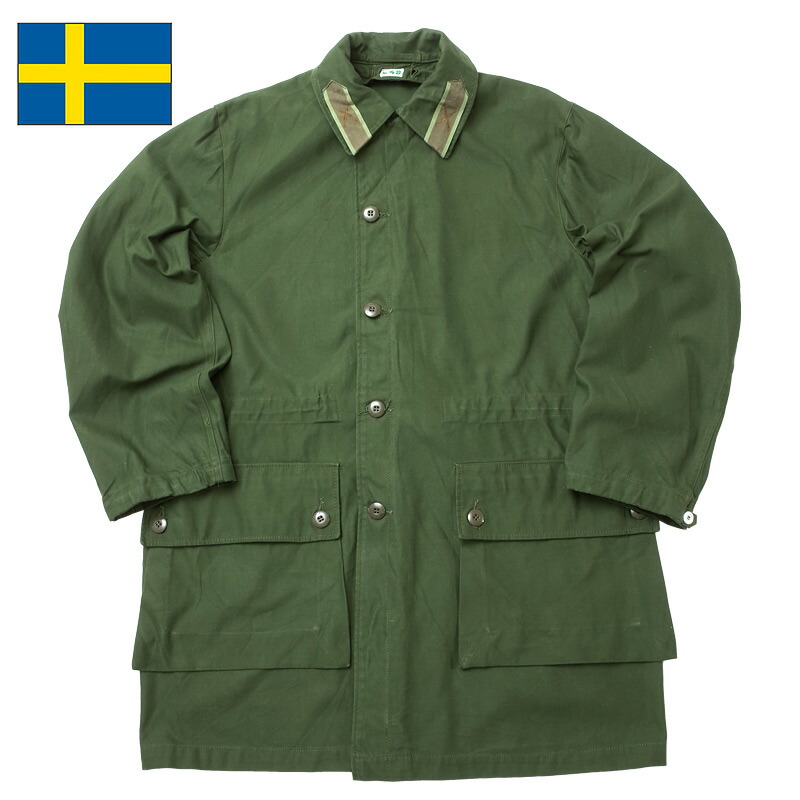 スウェーデン軍　M59コート DEAD STOCK】SWEDISH ARMY M-59 FIELD COAT C148 スウェーデン軍