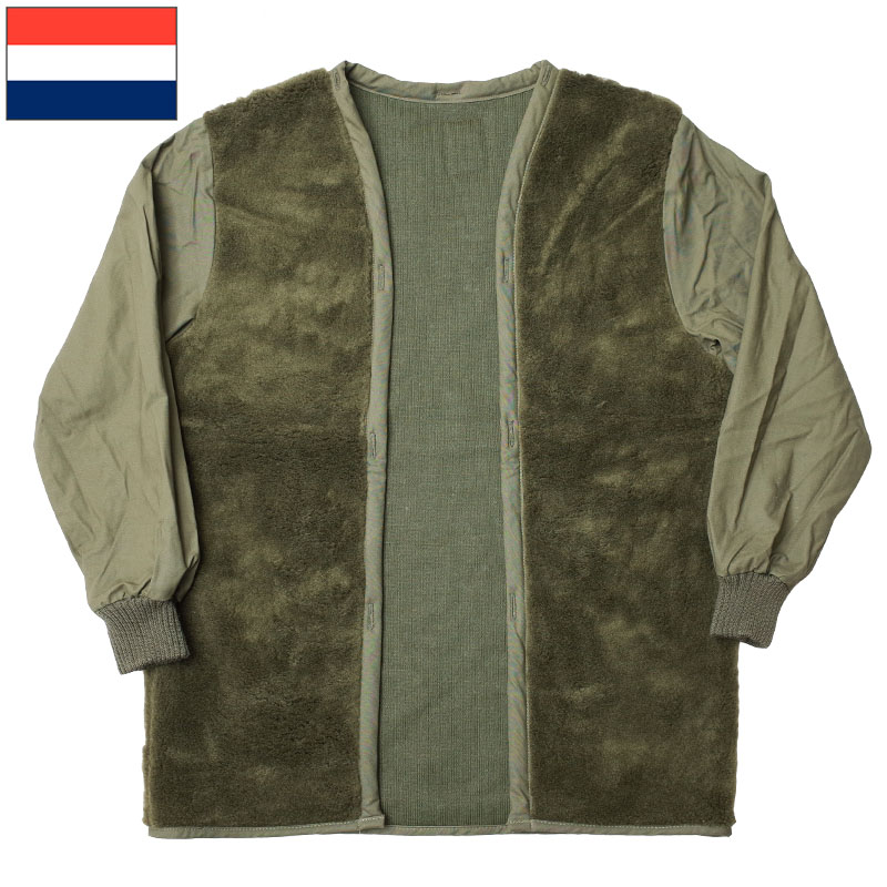 【MILITARY】オランダ軍 ボアライナージャケット ミリタリー MILITARY 実物 新品 デッドストック オランダ軍 ボアライナー