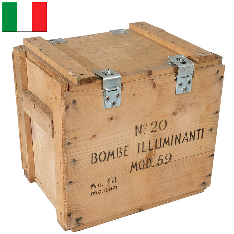 楽天市場】イタリア軍 81mm 迫撃砲弾 ウッドボックス 67×33×26cm USED BX196UN アンモボックス 木箱 アムニッション  アミニッション アーモ AMMO 弾薬箱 コンテナ 収納ケース ストック 運搬 ガレージ インテリア ディスプレイ 実物ミリタリー 軍物 軍モノ :  SEABEES ...