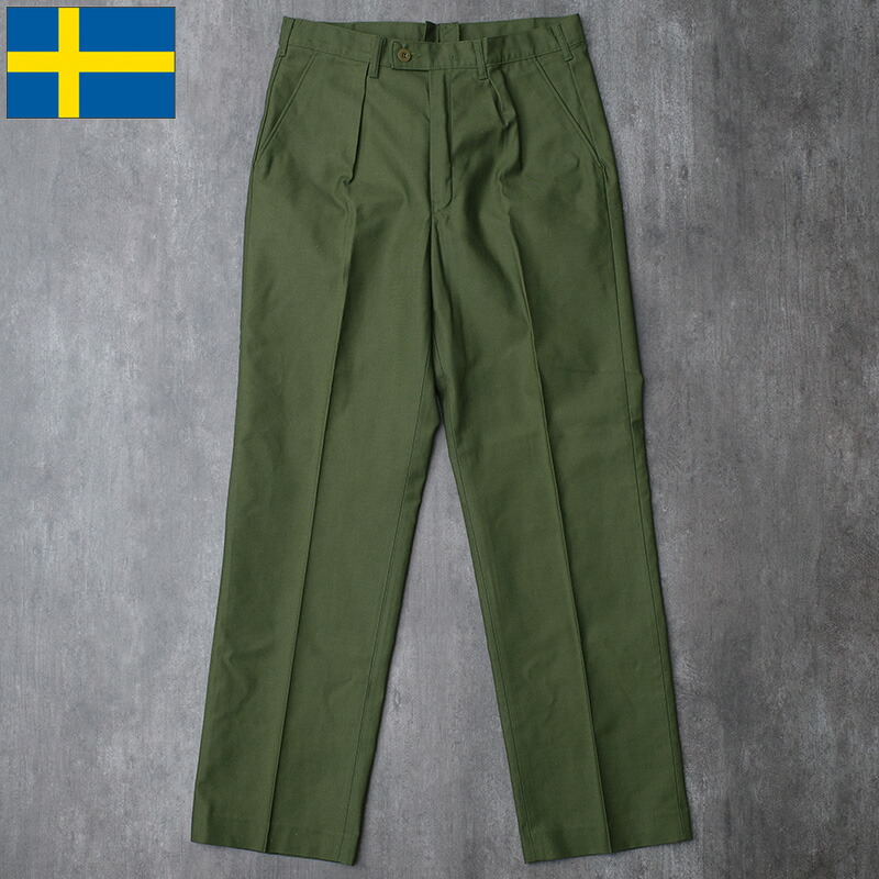 【美品】スウェーデン軍 C150 ユーティリティ パンツ グリーン ワークパンツ 美品】スウェーデン軍 C150 ユーティリティ パンツ グリーン