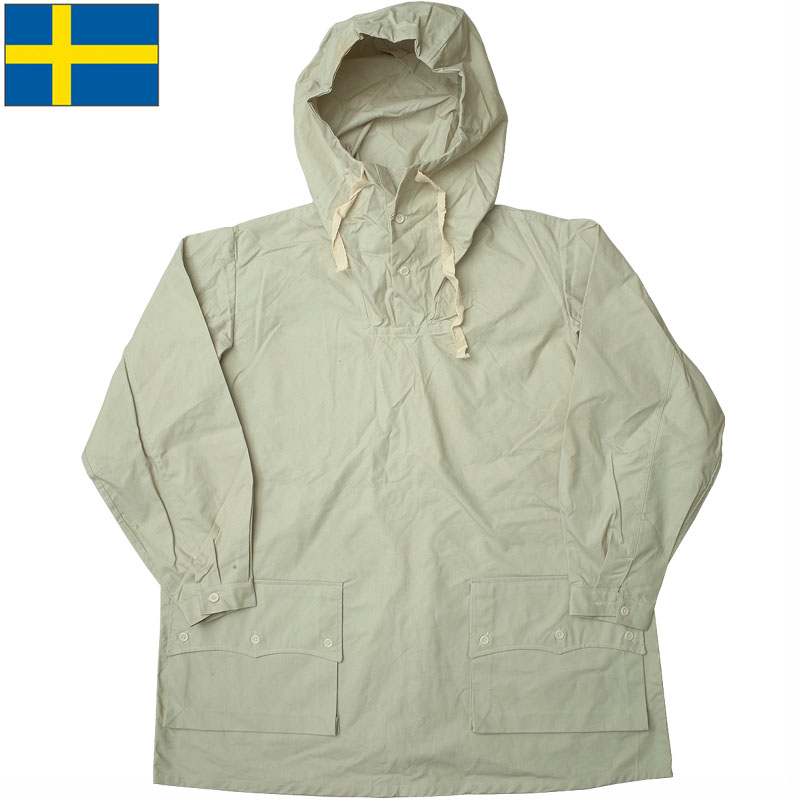 スウェーデン軍 スノーパーカー M39 後染め ブラウン SWEDISH ARMY・M39 ANORAK SNOW PARKA (DEAD STOCK