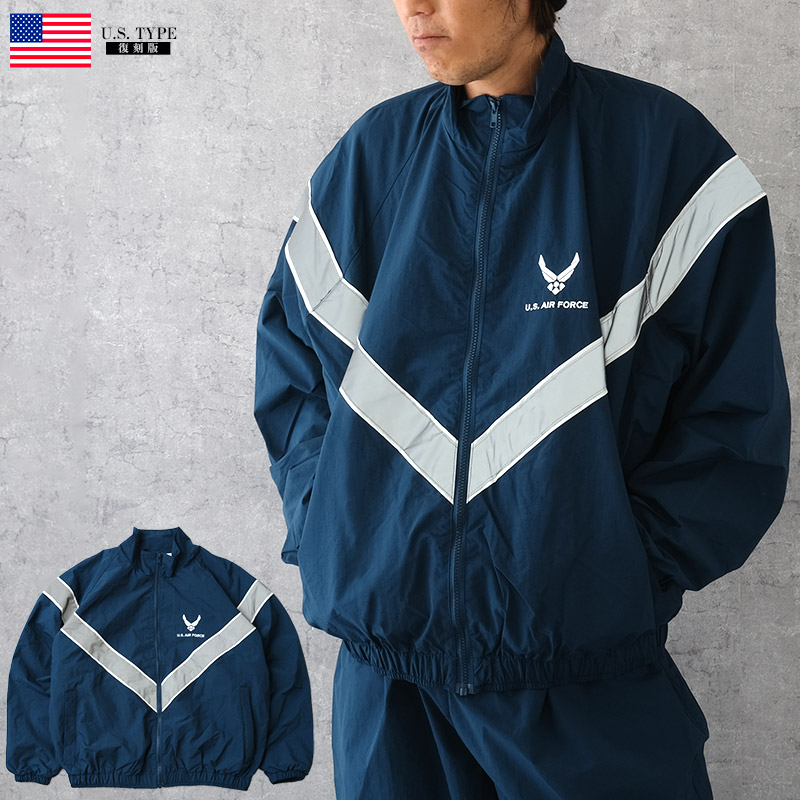 楽天市場】米軍 US AIR FORCE PTジムジャケット デッドストックUD278