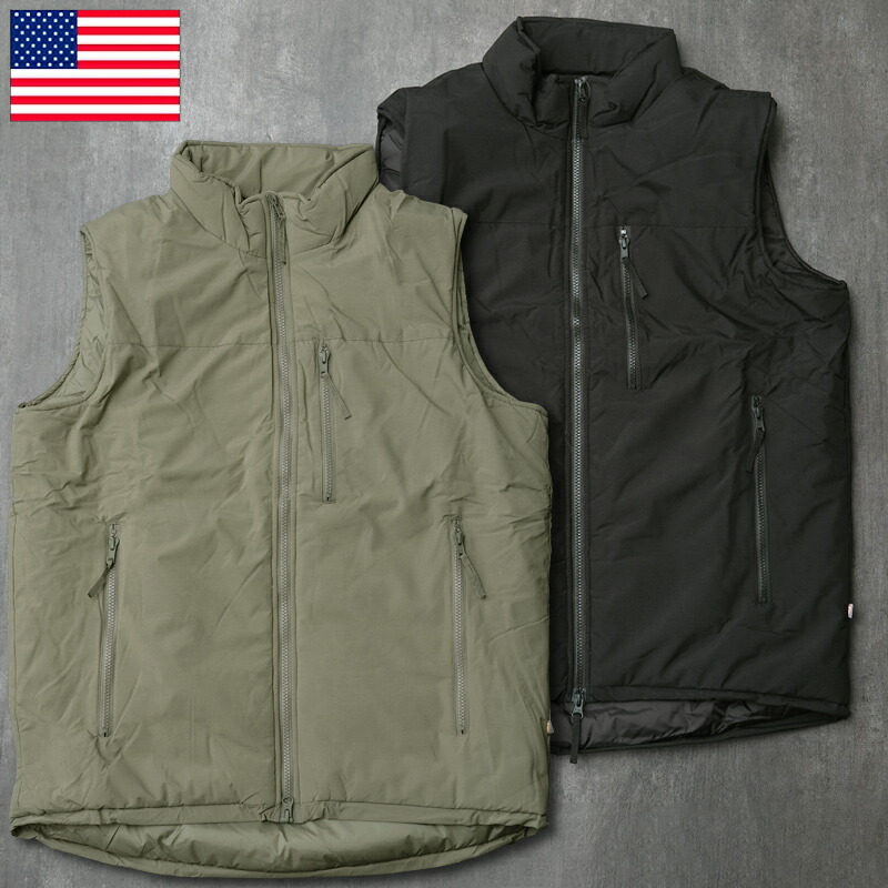 アメリカ B.A.F ハイロフト プリマロフト ベスト BAF BROOKLYN ARMED FORCES バフ ナイロンベスト メンズ 男性 US ミリタリー 冬 防寒 中綿 カジュアル アウトドア キャンプ 軽量
