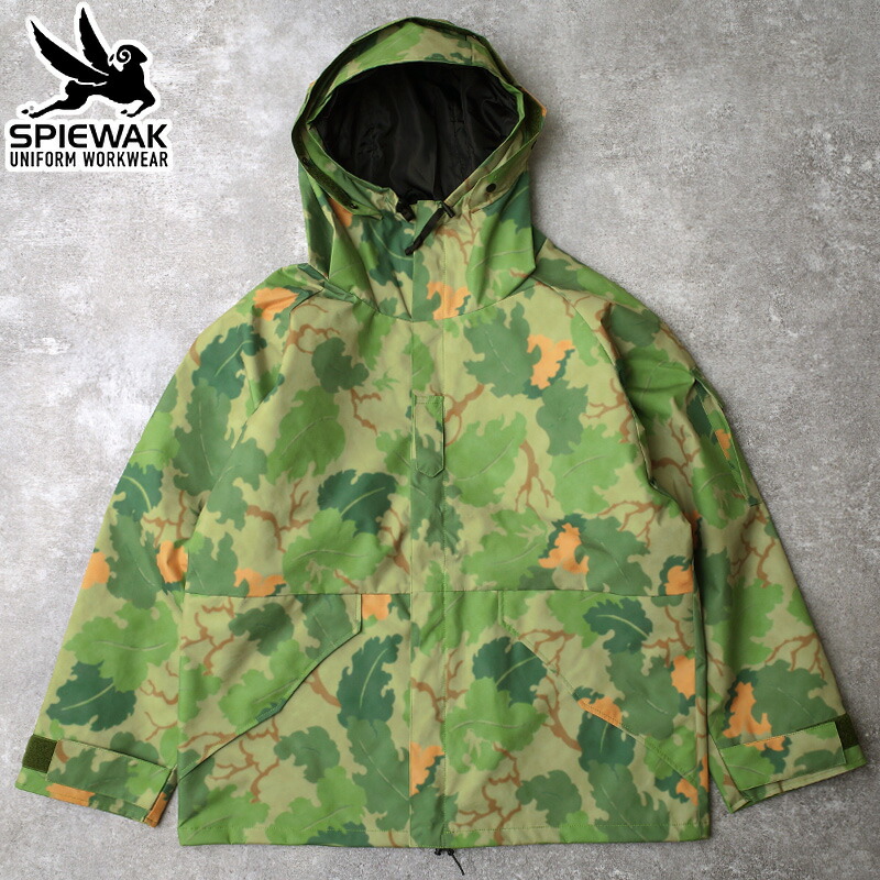 SPIEWAK スピワック #TO1023 ECWCS GEN1 パーカー メンズ 男性 アウター ブルゾン ジャンパー フィールドパーカー コールドウェザー カジュアル アメカジ 春 秋 冬 第1世代 アメリカ 米軍 迷彩 カモフラ カモ柄 MITCHELL CAMO