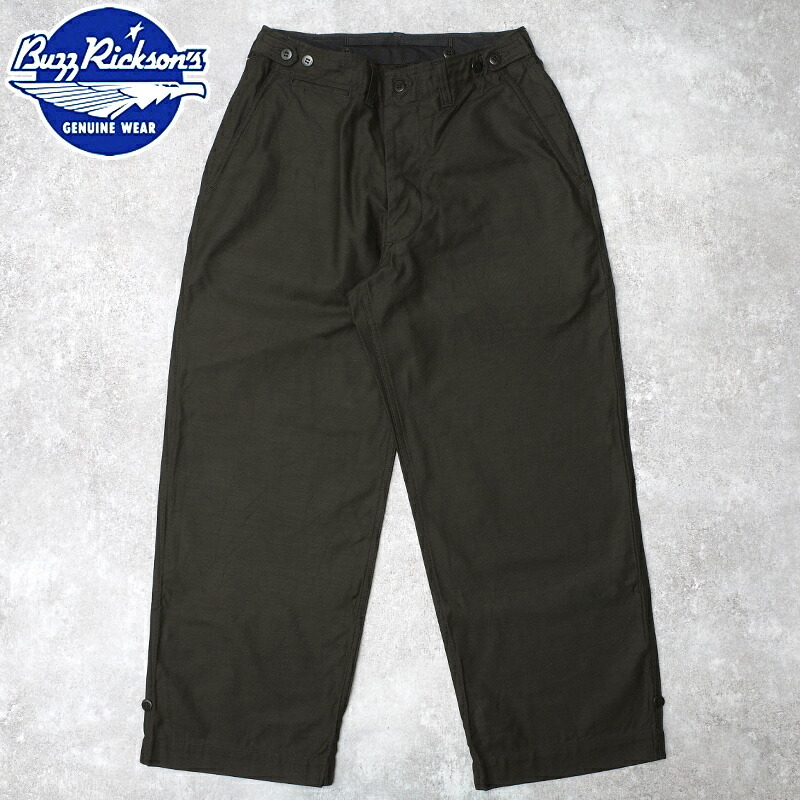 BUZZ RICKSON'S バズリクソンズ #BR42593 ブラック M-1943 フィールドパンツ WILLIAM GIBSON COLLECTION M-43 M43 ユーティリティー トラウザース メンズ 男性 ズボン ワイド 太め ストレート ミリタリー カジュアル アメカジ ウィリアム ギブソン 27,170円