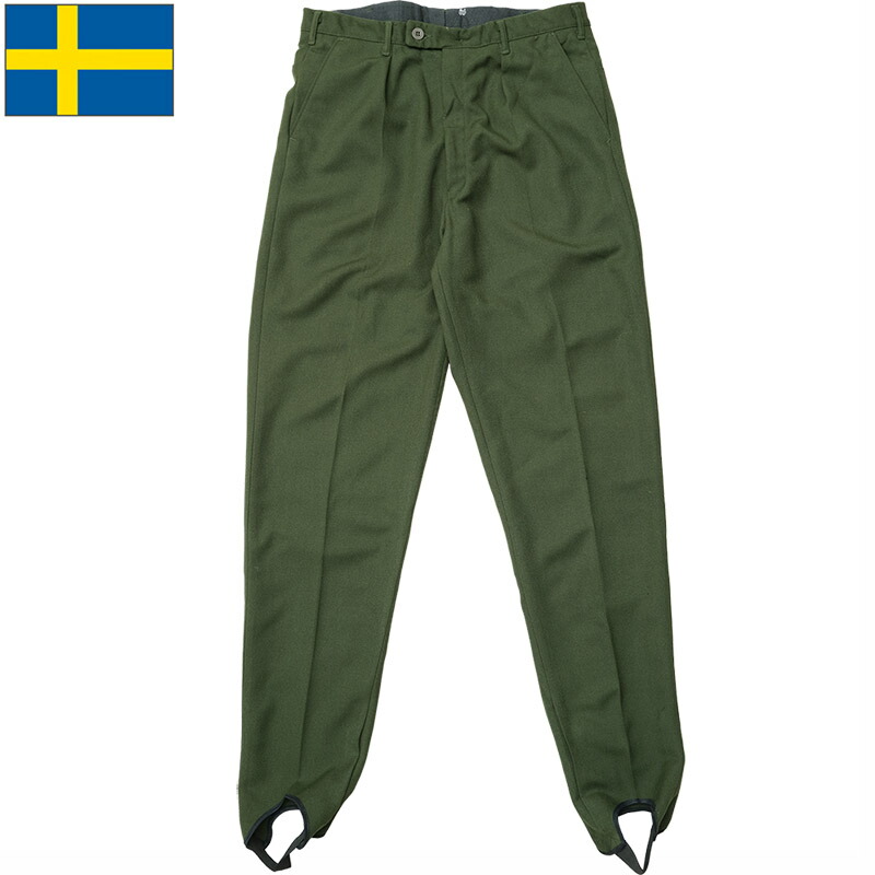 ✨夏最強のミリタリースラックス✨スウェーデン軍★ポリエステル★W78★極美品 2404291859371.jpg