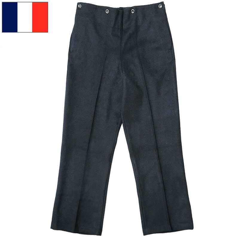 【完売品】loliiev sailorpants ロリエフ セーラーパンツ 1930〜40s French Navy Wool Sailor Pants【DEADSTOCK】 | AMICI used
