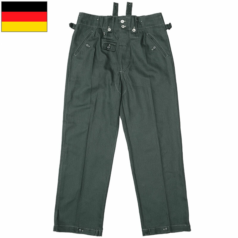 MILITARY】 French Work Bourgeron Pants 