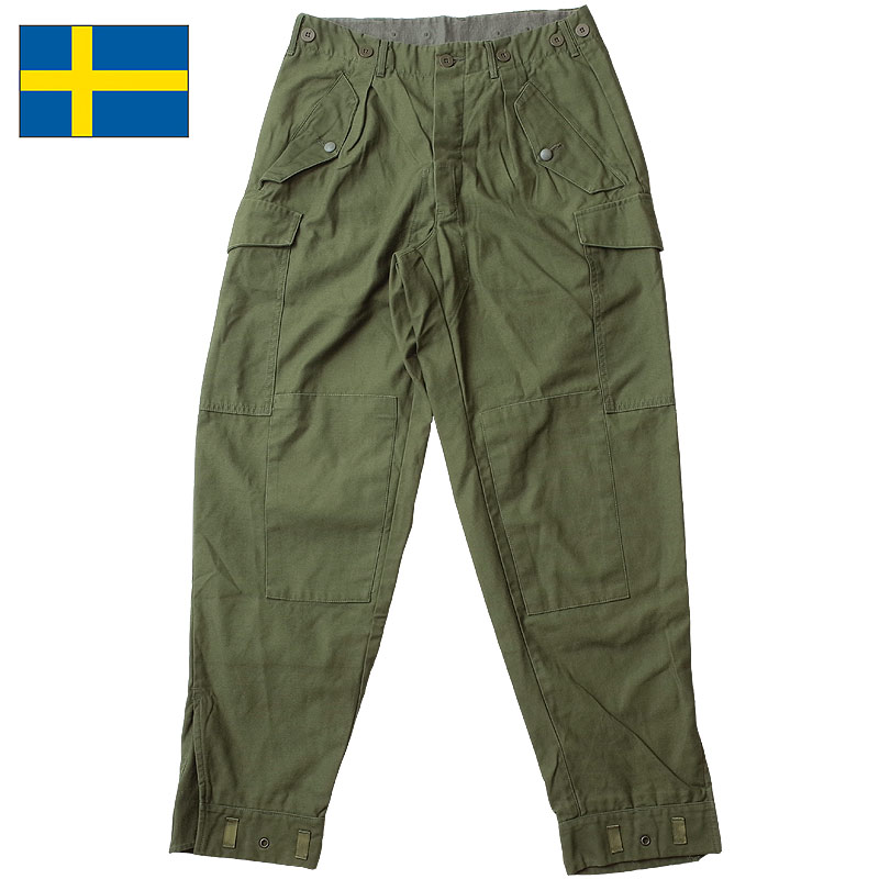 【楽天市場】スウェーデン軍 M-39 ウールパンツ カーゴパンツ 