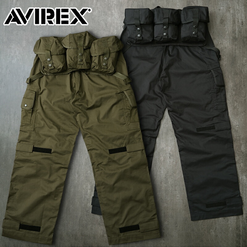 AVIREX アビレックス #7833910009(6126147) バックパック パンツ ファティーグ ユーティリティー ベイカー メンズ 男性 ボトムス ズボン ストレート カジュアル アメカジ ミリタリー 春 夏 秋 冬 取り外し可能 ポーチ ポケット