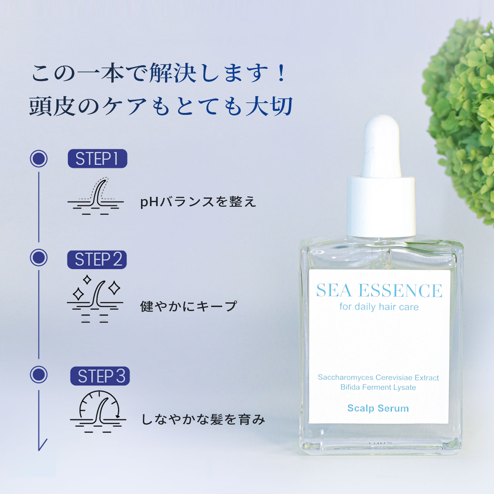 安値 Sea Essence 頭皮美容液 45ml スカルプエッセンス 原液美容液 頭皮ケア 4種配合 原料 原液 化粧品 乾燥 かゆみ 頭皮 保湿 スカルプケア ヘアケア 髪ヘア 健やか 養毛 ボリュームアップ 産後の抜け毛予防に ギフト プレゼント 送料無料 Qdtek Vn