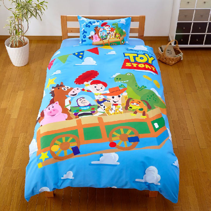 Seafield Toy Story Futon Cover Three Points Set Single Mattress