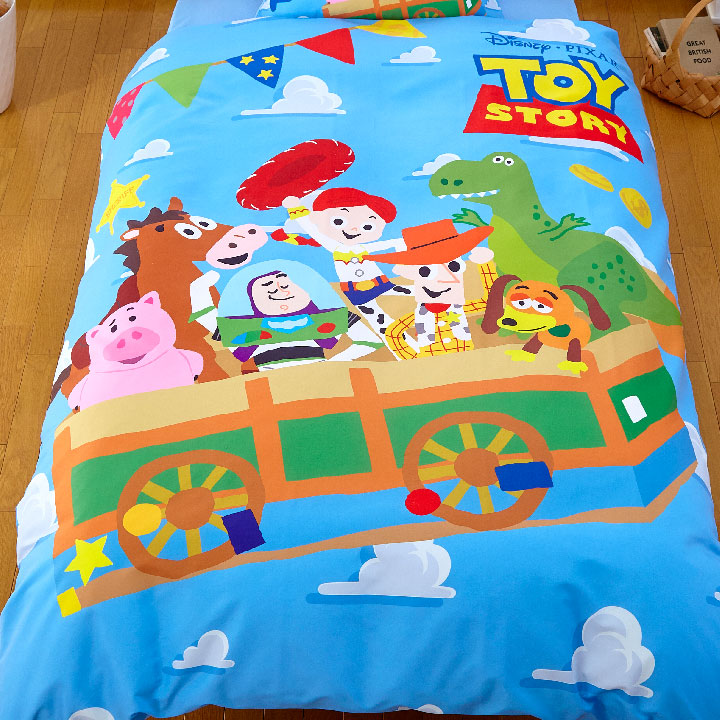 Seafield Toy Story Futon Cover Three Points Set Single Mattress