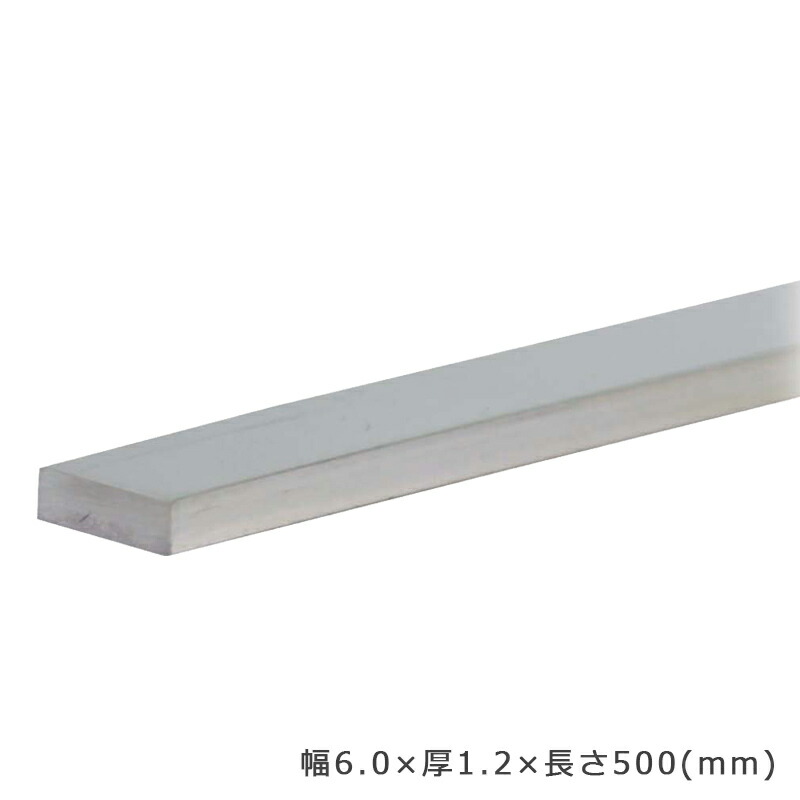 【在庫限り終了】S&F（シーフォース） 950銀平角線 6.0×厚1.2×500mm 直