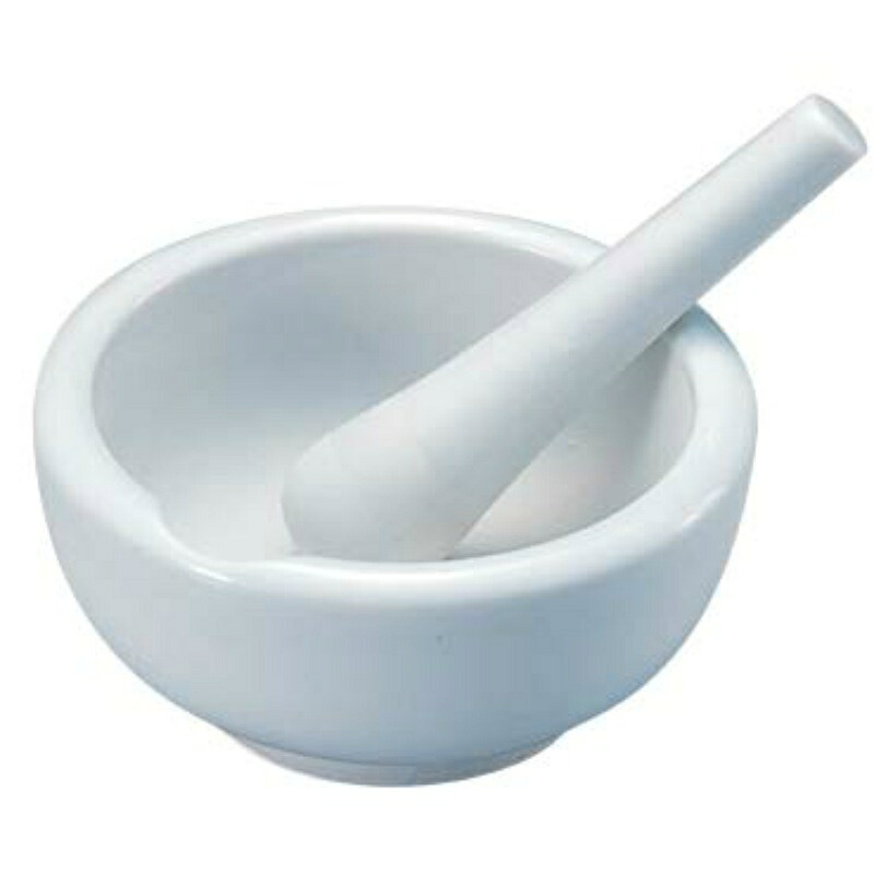 磁製乳鉢 (乳棒付) 180φ