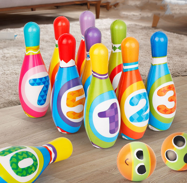 楽天市場】スポーツゲーム おもちゃ ソフトボウリングセット