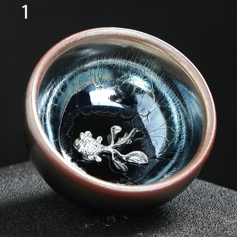 送料無料　時代物　古窯変天目碗 抹茶碗　煎茶道具 楽天市場】抹茶碗 抹茶茶碗 天目茶碗 曜変天目茶碗 茶道具 お