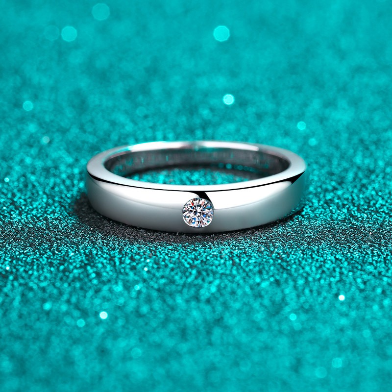 楽天市場】リング 指輪 モアサナイト 0.3ct シルバー925 人工