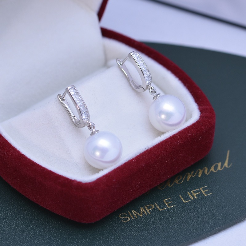 ピアス パール 本真珠 淡水パール 11mm-12mm パールピアス 卒業式 真珠 ピアス 普段使い イヤリング 冠婚葬祭 入学式 デート 真珠ジュエリー 両耳用 天然本真珠 淡水真珠 結婚式 パーティー zed40|Sea Heart