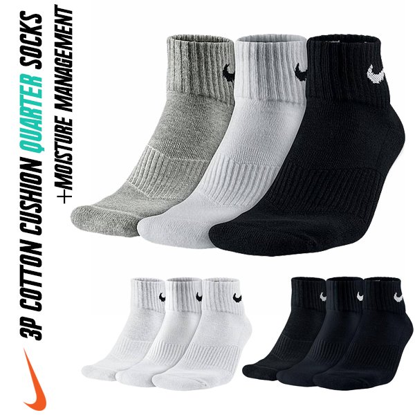 Indica Hablar en voz alta Encantador Sealass: NIKE (Nike) SX4703 3 P cotton cushion quarter socks ... Indica Hablar en voz alta Encantador Sealass: NIKE (Nike) SX4703 3 P cotton cushion quarter socks ...