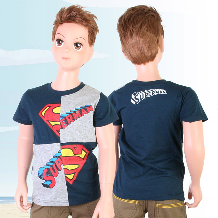 【あす楽】(パケット便送料無料)SUPERMAN（スーパーマン）男児・半袖Tシャツ（男児洋服/ウェア）11317380画像