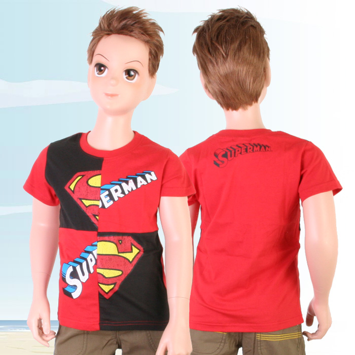 【あす楽】(パケット便送料無料)SUPERMAN（スーパーマン）男児・半袖Tシャツ（男児洋服/ウェア）11317380画像