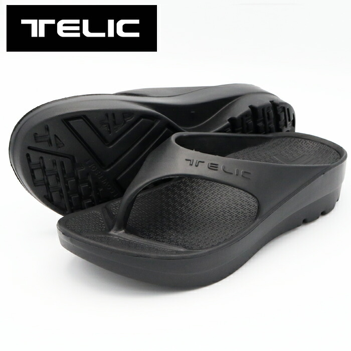 楽天市場】【あす楽】TELIC テリック W-STRAP メンズ 厚底リカバリーサンダル BLACKブラック スイム/ラン/バイク/トライアスロン :  Ｓｅａｌａｓｓ