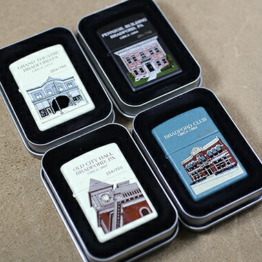 2002年製未使用品Zippo BRADFORD TOWN ZIPPO 4個セット|Seas Web Shop