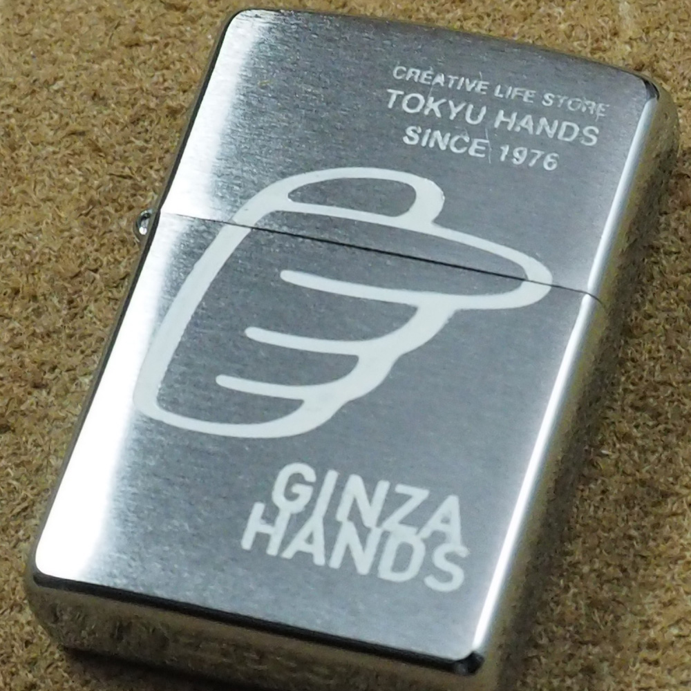 楽天市場 06年製 未使用 Zippo ジッポー 東急ハンズ Ginza Hands オリジナルzippoライター Seas Web Shop