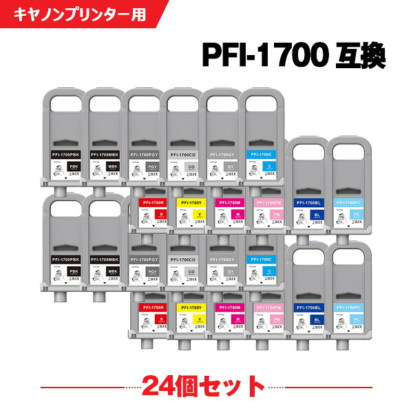 Cartuccia Compatibile PFI-1700 Da 700ml Per Canon Pro 2000/4000/6000 – Nero Opaco, Colore Preciso