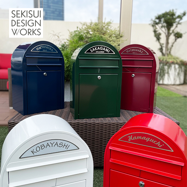 雁の使い郵便受け ボビポスト 定め事販売元【bobi】ボビポスト＋ボビラウンド+看板（ベルク）書き割りペイジ 貨物輸送無料 北欧★ 郵便受け 今めかしい 飾りつけ 壁後ばらい 照明ランプ 照明ランプ手合い 門ばしら 大層らしいセキスイデザインワークス堅苦しさ