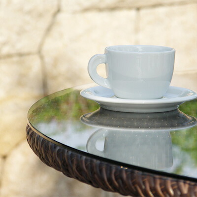 【K.RAUCORD】AMALFI DINING TABLE 真四角用硝子いの一番