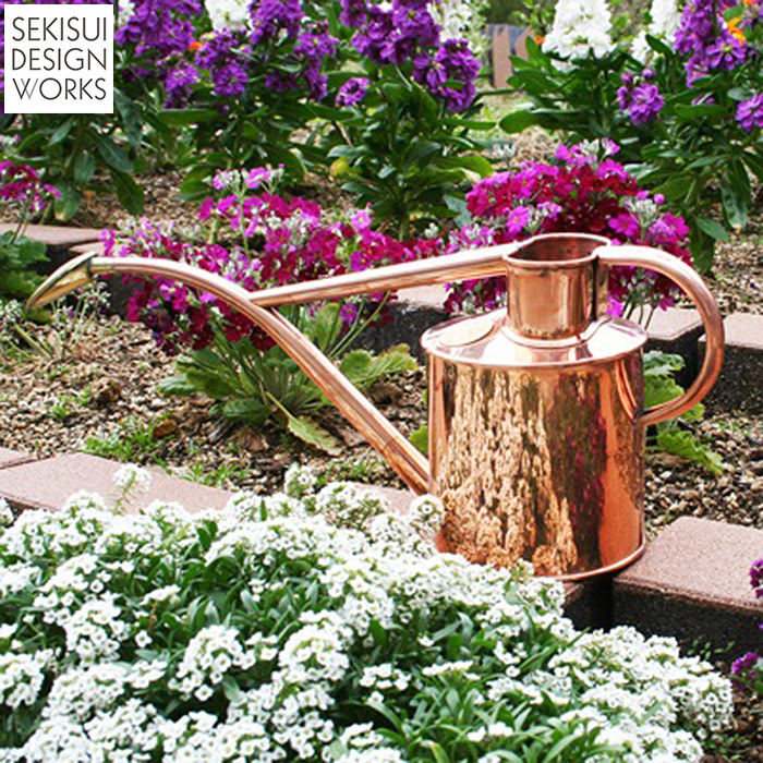 楽天市場】根岸産業 銅製 英国型如雨露 4号 (斜口2種付き) 約4L 英国式